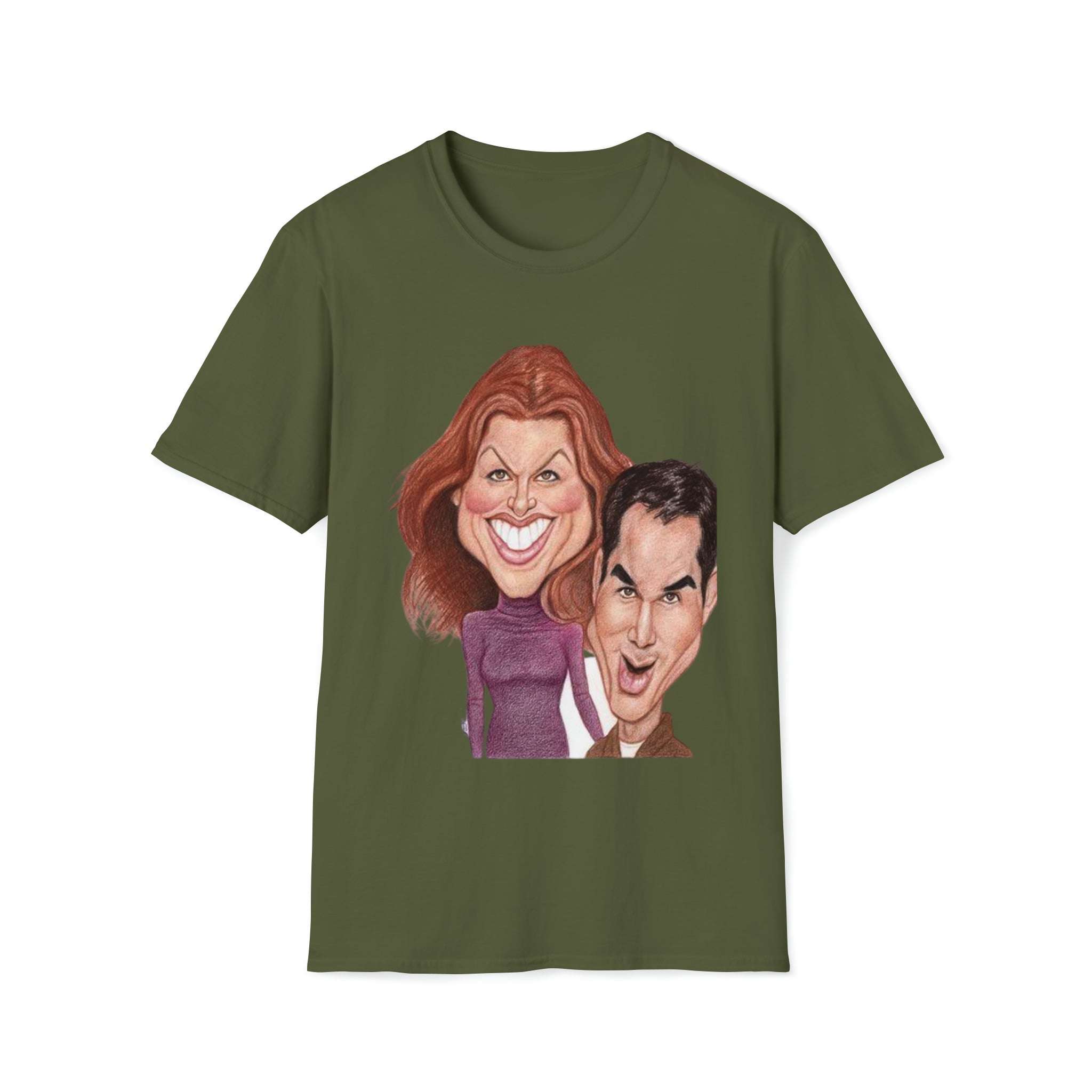 Will and Grace- Unisex Softstyle T-Shirt - Creations by Chris and Carlos